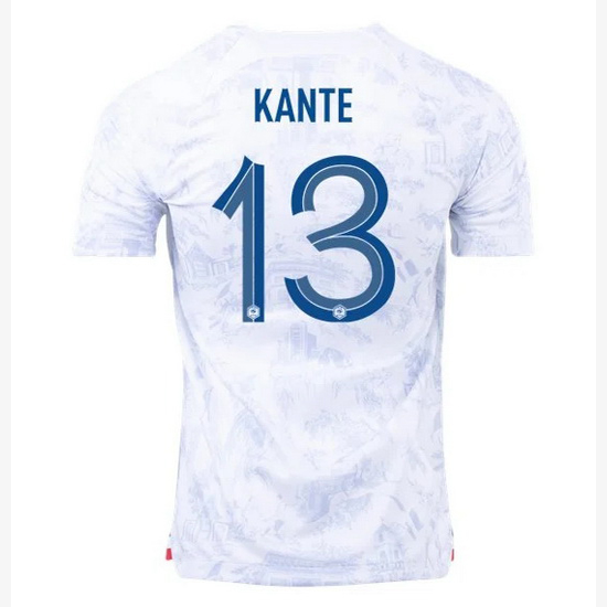 2022/2023 N'Golo Kante France Away Men's Soccer Jersey