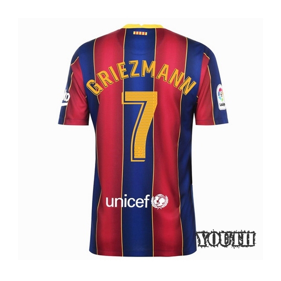 2020/2021 Antoine Griezmann Home Youth Soccer Jersey