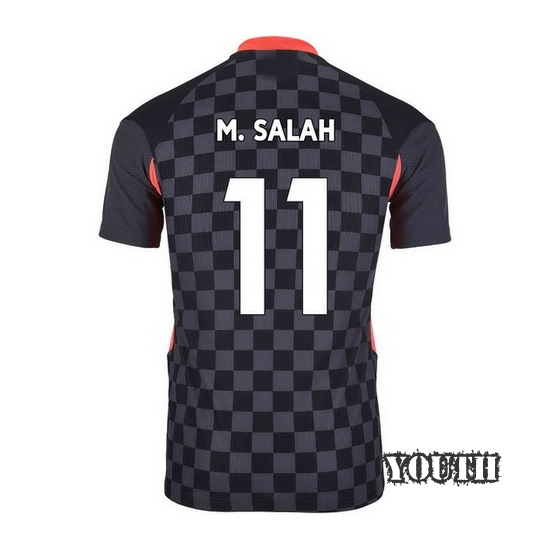 20/21 Mohamed Salah Third Youth Soccer Jersey