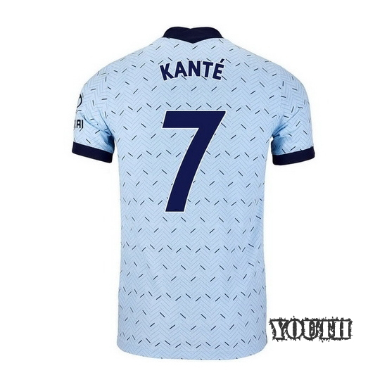 2020/21 N'Golo Kante Away Youth Soccer Jersey
