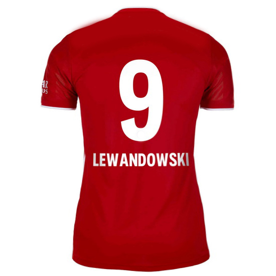 20/21 Robert Lewandowski Home Women's Soccer Jersey