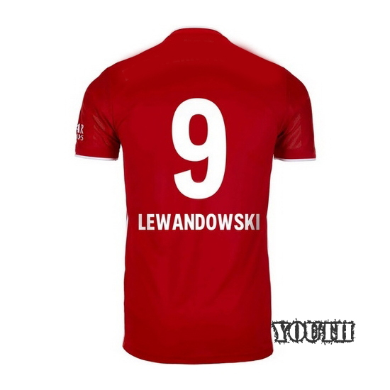 2020/2021 Robert Lewandowski Home Youth Soccer Jersey