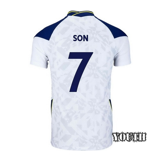 2020/2021 Son Heung Min Home Youth Soccer Jersey