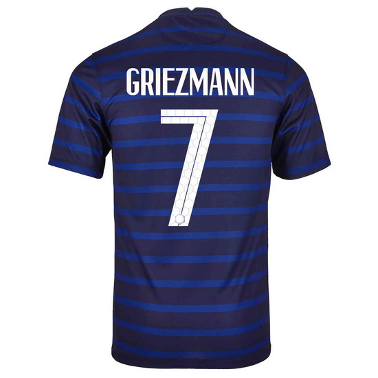 2020 Antoine Griezmann France Home Men's Soccer Jersey