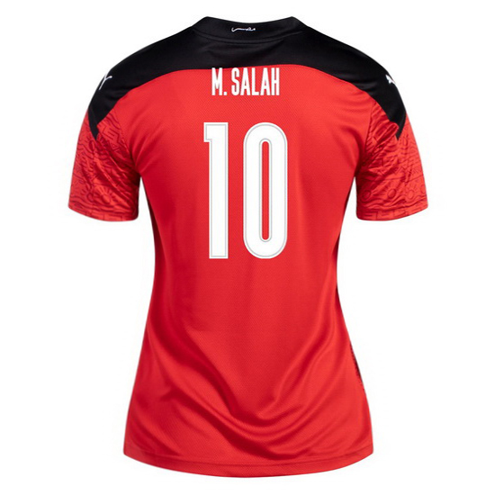 2020 Mohamed Salah EGYPT Home Women's Soccer Jersey