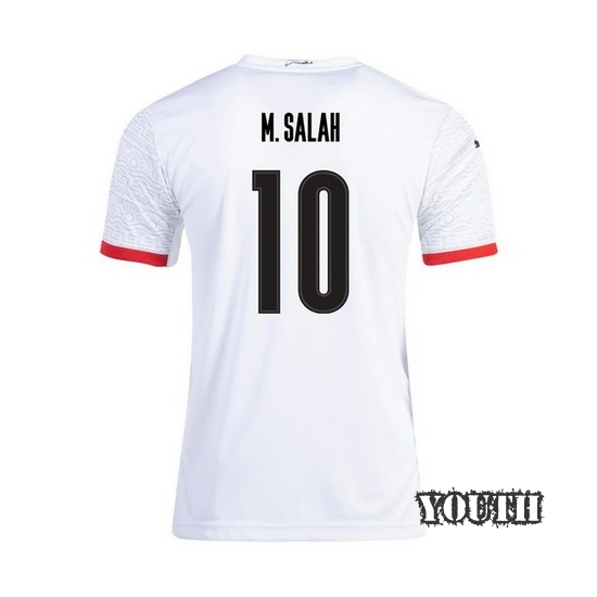 2020 Mohamed Salah EGYPT Away Youth Soccer Jersey