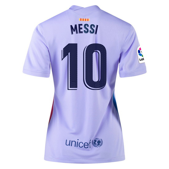 21/22 Lionel Messi Away Women's Soccer Jersey