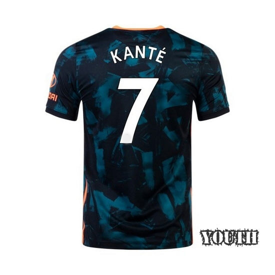 21/22 N'Golo Kante Away Youth Soccer Jersey