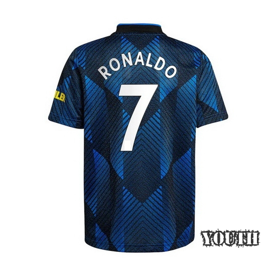 2021/2022 Cristiano Ronaldo Third Youth Jersey