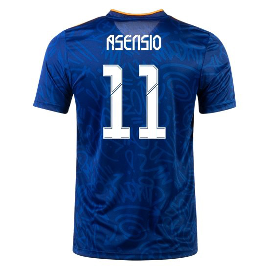 21/22 Marco Asensio Away Men's Soccer Jersey