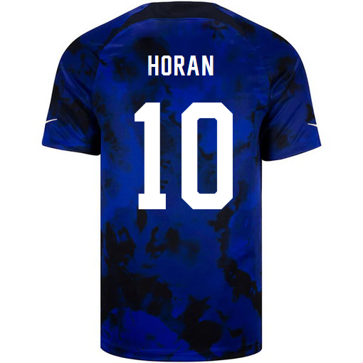 USA Away Lindsey Horan 22/23 Men's Soccer Jersey