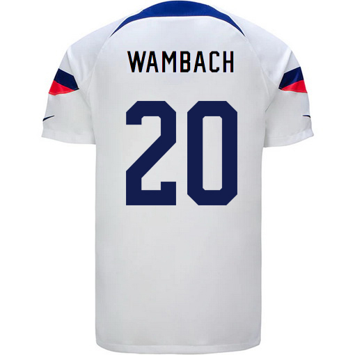 USA Home Abby Wambach 22/23 Men's Soccer Jersey