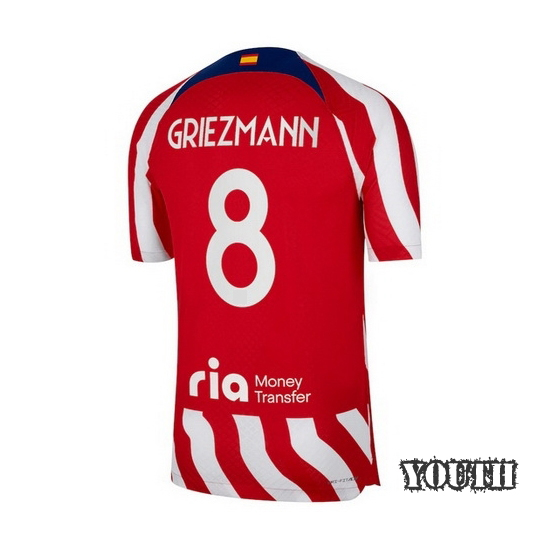 2022/23 Antoine Griezmann Home Youth Soccer Jersey