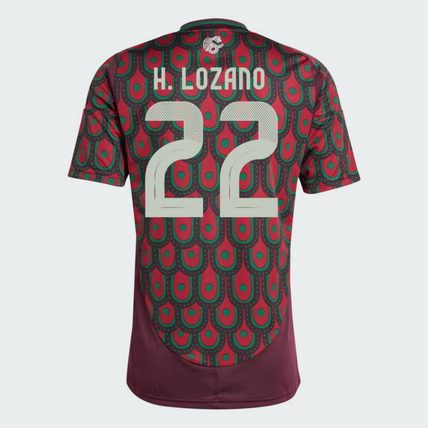 2024 Hirving Lozano Mexico Home Men's Soccer Jersey