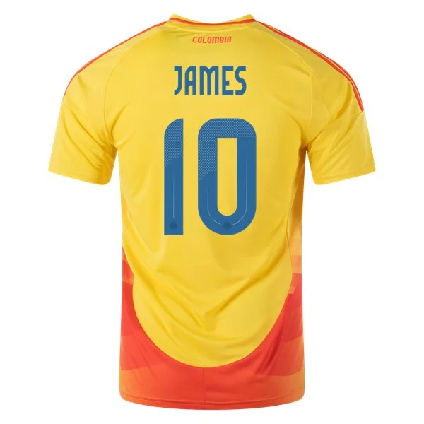 2024 James Rodriguez Colombia Home Men's Soccer Jersey