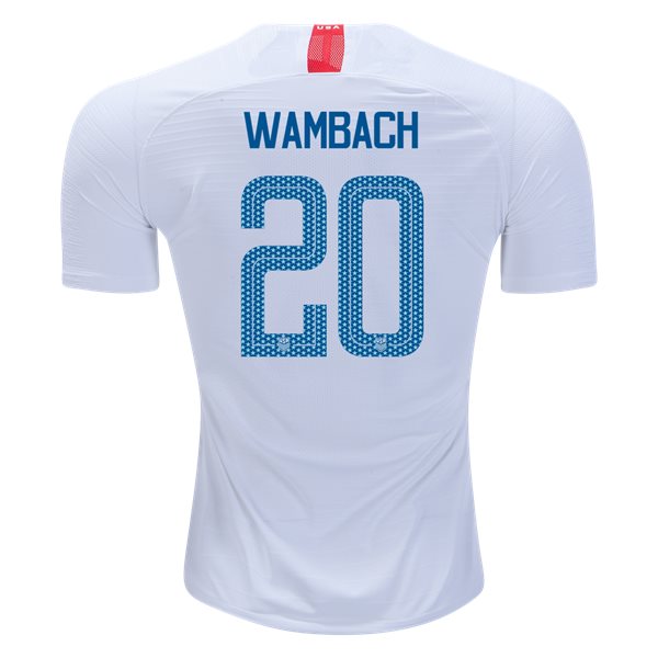 Home Abby Wambach 2018/2019 USA Authentic Men's Stadium Jersey - Click Image to Close
