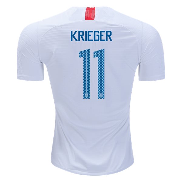 Home Ali Krieger 2018 USA Authentic Men's Stadium Jersey - Click Image to Close
