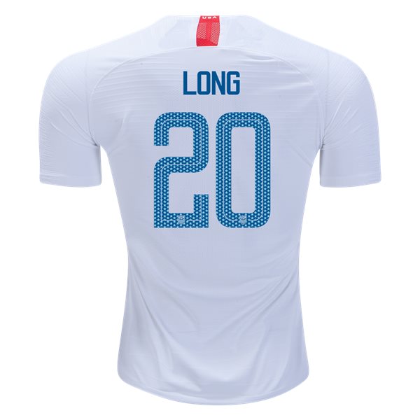 Home Allie Long 18/19 USA Authentic Men's Stadium Jersey - Click Image to Close