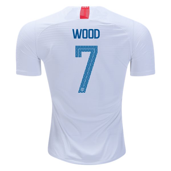 Home Bobby Wood 2018 USA Authentic Men's Stadium Jersey - Click Image to Close