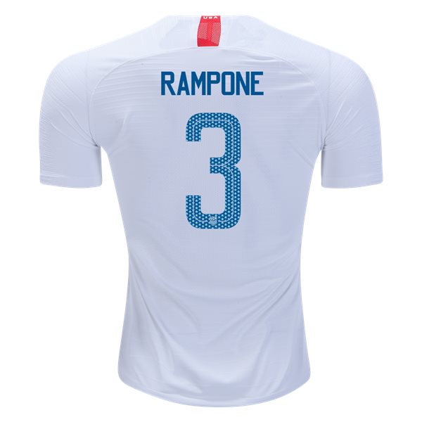 Home Christie Rampone 2018 USA Authentic Men's Stadium Jersey - Click Image to Close