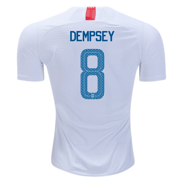 Home Clint Dempsey 18/19 USA Authentic Men's Stadium Jersey