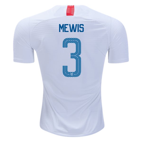 Home Samantha Mewis 2018/19 USA Authentic Men's Stadium Jersey - Click Image to Close