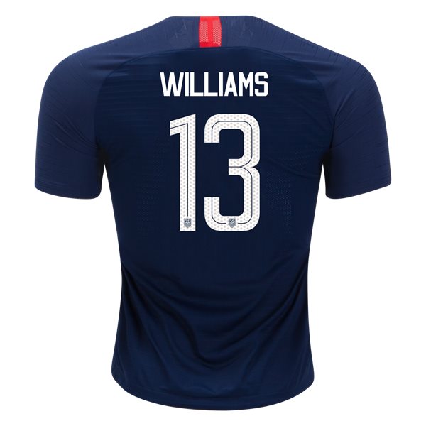 Away Lynn Williams 2018/19 USA Authentic Men's Stadium Jersey - Click Image to Close
