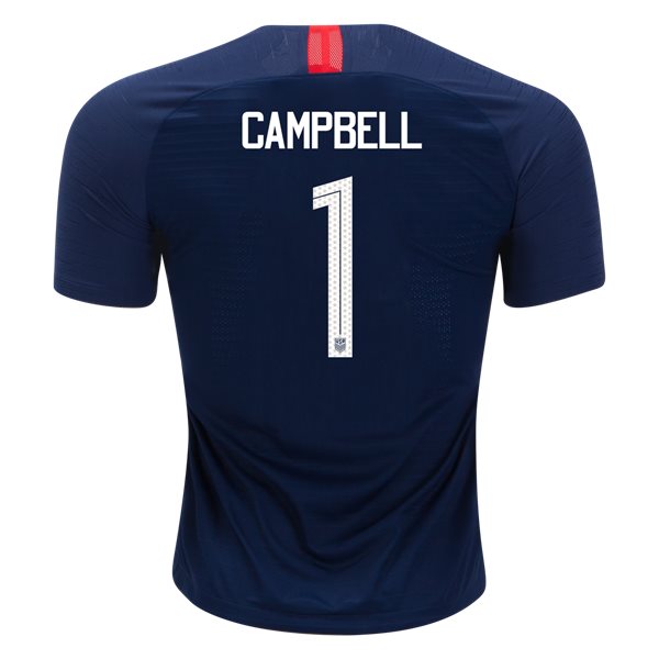 Away Jane Campbell 18/19 USA Authentic Men's Stadium Jersey - Click Image to Close