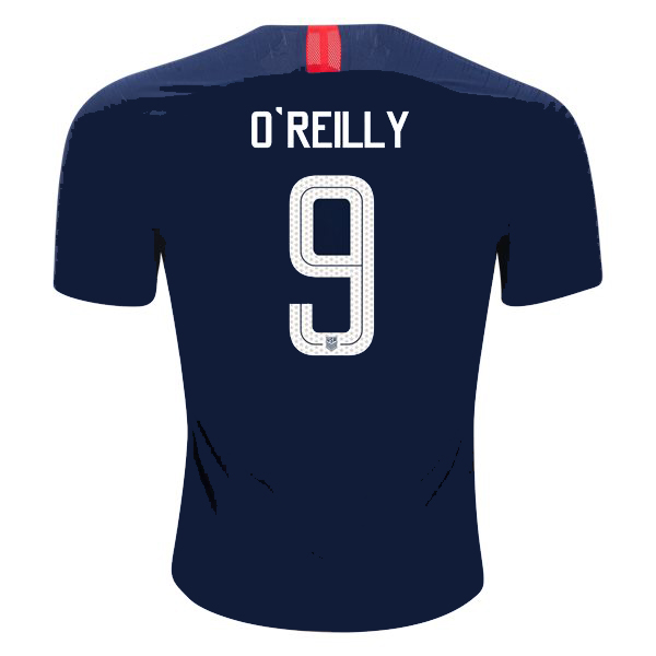 Away Heather O'Reilly 2018/2019 USA Authentic Men's Stadium Jersey - Click Image to Close