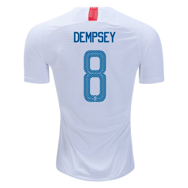Home Clint Dempsey 2018/19 USA Replica Men's Stadium Jersey - Click Image to Close