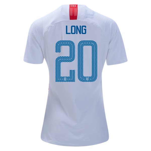 Home Allie Long 18/19 USA Women's Stadium Jersey 3 Star - Click Image to Close