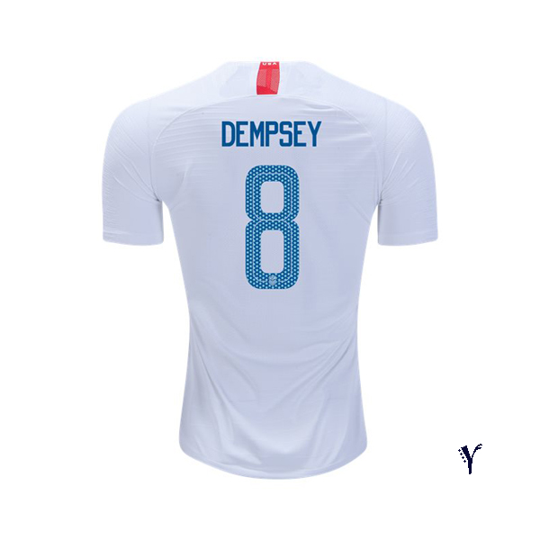 Home Clint Dempsey 2018/19 USA Youth Stadium Soccer Jersey - Click Image to Close