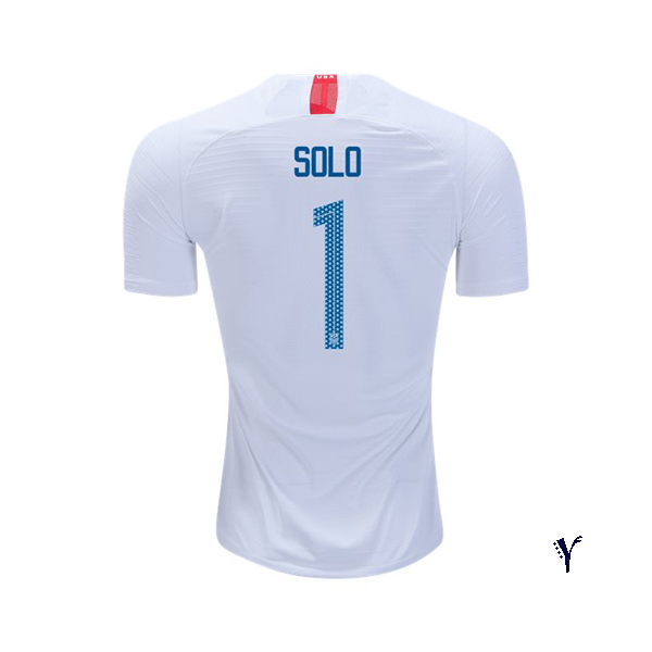 Home Hope Solo 18/19 USA Youth Stadium Soccer Jersey - Click Image to Close