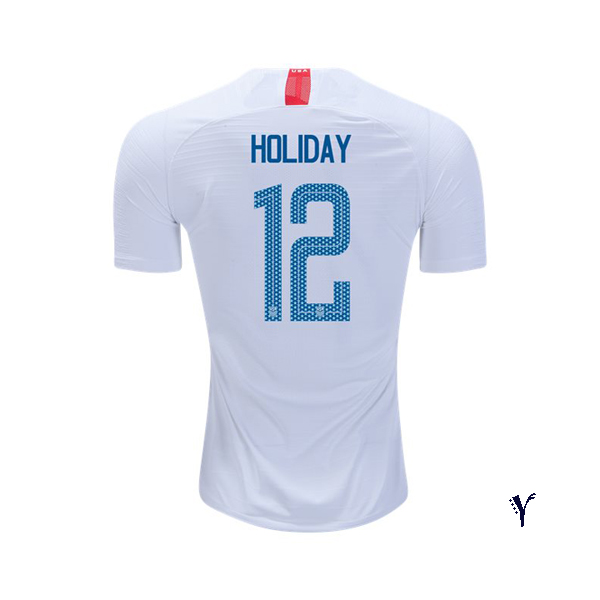 Home Lauren Holiday 2018/2019 USA Youth Stadium Soccer Jersey - Click Image to Close