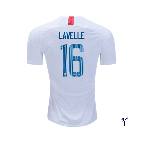 Home Rose Lavelle 2018 USA Youth Stadium Soccer Jersey - Click Image to Close