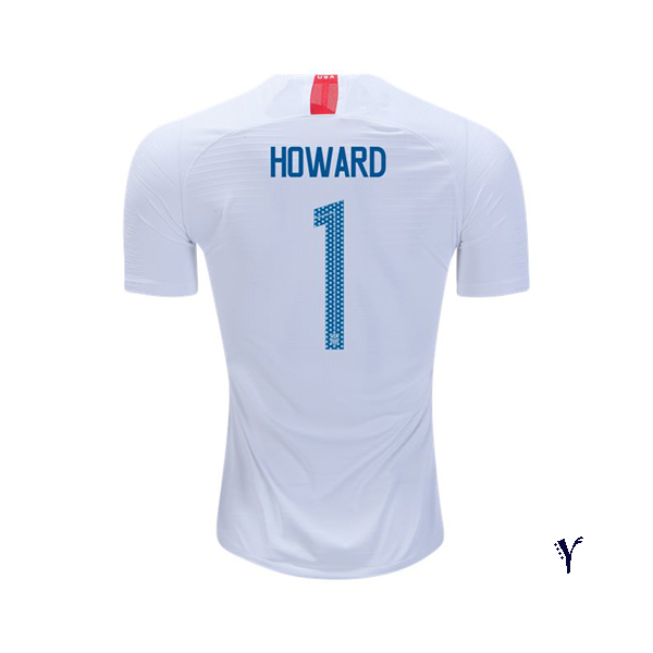 Home Tim Howard 2018/2019 USA Youth Stadium Soccer Jersey - Click Image to Close