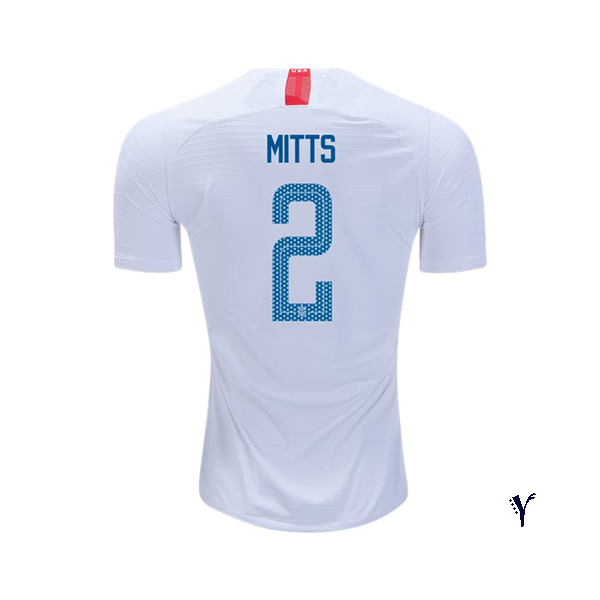 Home Heather Mitts 2018/2019 USA Youth Stadium Soccer Jersey