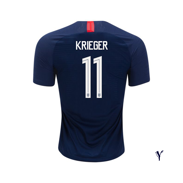 Away Ali Krieger 18/19 USA Youth Stadium Soccer Jersey - Click Image to Close