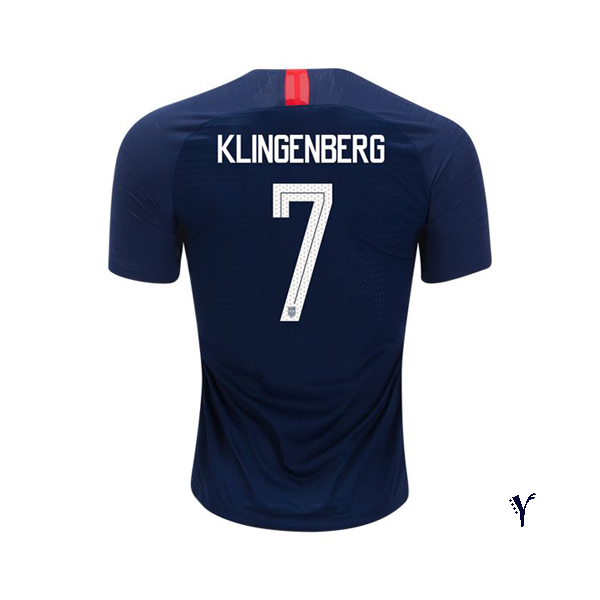 Away Meghan Klingenberg 2018 USA Youth Stadium Soccer Jersey