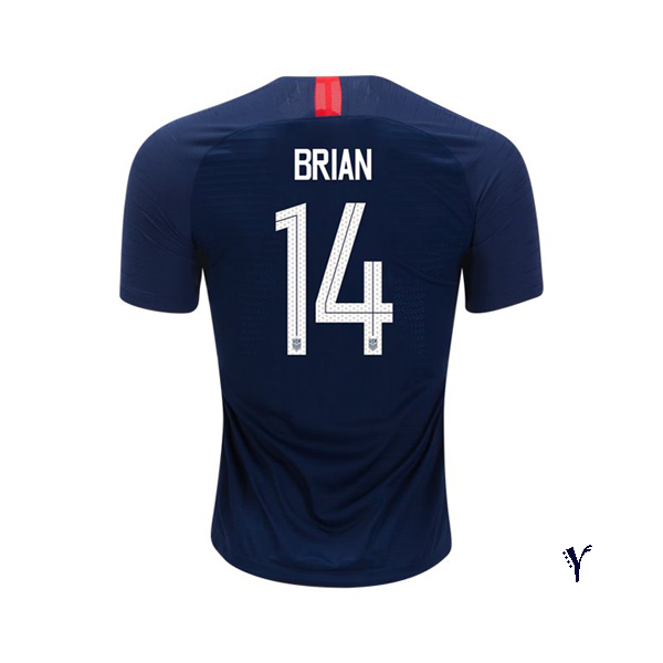 Away Morgan Brian 2018/2019 USA Youth Stadium Soccer Jersey