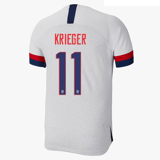 USA Home Ali Krieger 2019/2020 Men's Stadium Soccer Jersey