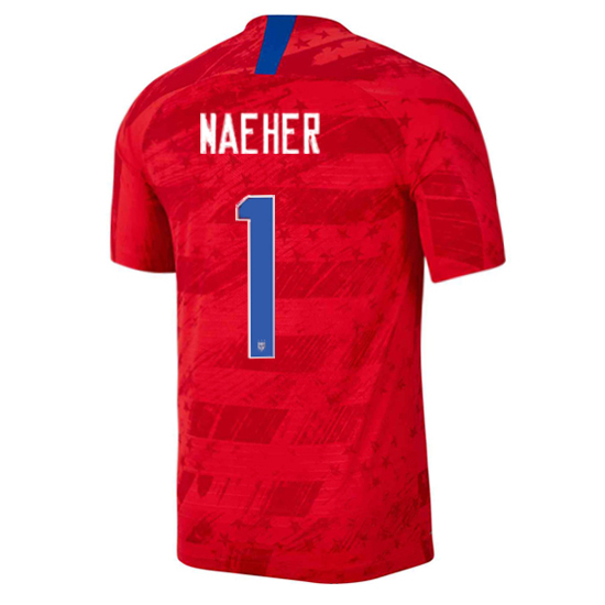 USA Away Alyssa Naeher 2019 Men's Stadium Soccer Jersey