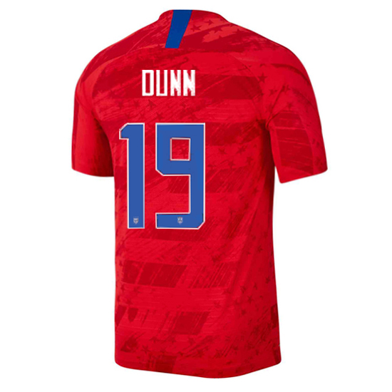 USA Away Crystal Dunn 2019/2020 Men's Stadium Soccer Jersey
