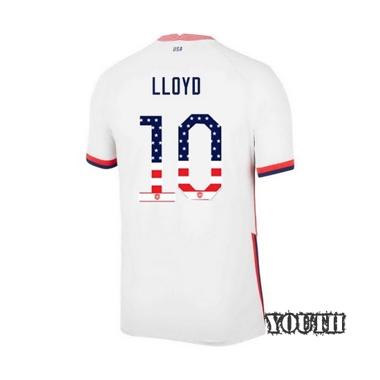 Home Carli Lloyd 2020/21 Youth Stadium Jersey Independence Day
