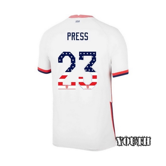 Home Christen Press 2020/21 Youth Stadium Jersey Independence Day