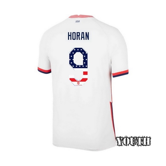 Home Lindsey Horan 2020/21 Youth Stadium Jersey Independence Day