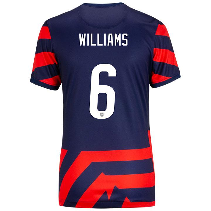 USA Away Lynn Williams 2021/2022 Women's Stadium Soccer Jersey