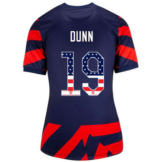 Navy/Red Crystal Dunn 2021/22 Women's Stadium Jersey Independence Day