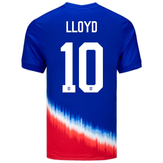 USA Carli Lloyd 2024 Away Men's Stadium Soccer Jersey