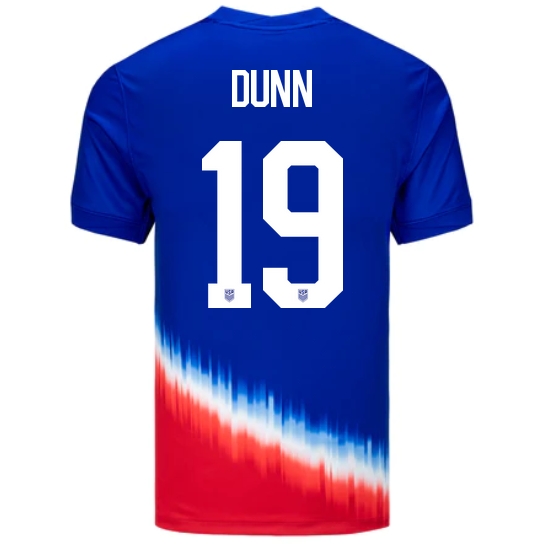USA Crystal Dunn 2024 Away Men's Stadium Soccer Jersey